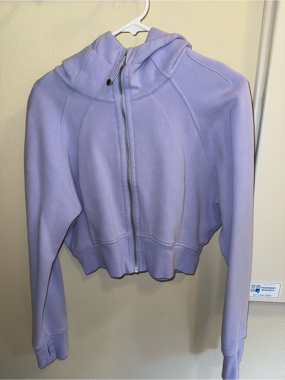 lululemon athletica Lavender Full-Zip Hooded Jacket
